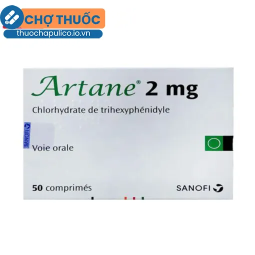 Artane 2mg (Hộp 50 viên)