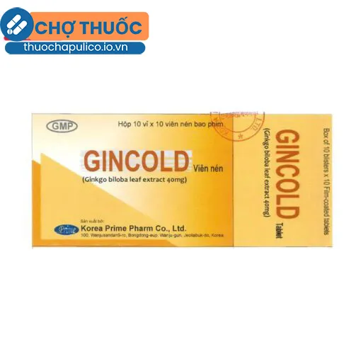 Gincold 40mg