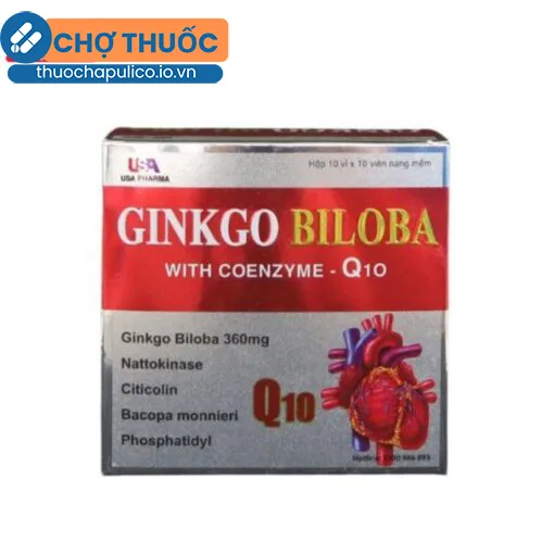 Ginkgo Biloba With Coenzyme Q10 USA Pharma