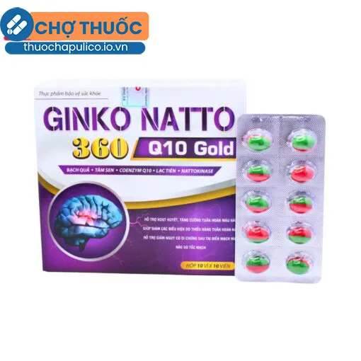 Ginkgo Natto 360 Q10 Gold