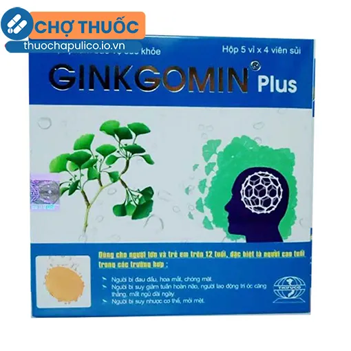 Ginkgomin Plus (Hộp 20 viên)