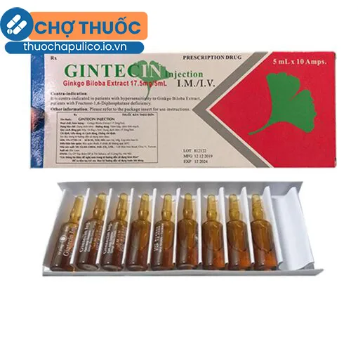 Gintecin injection 17.5mg/5ml