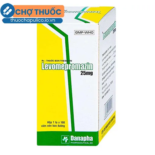 Levomepromazin 25mg (Lọ 100 viên)