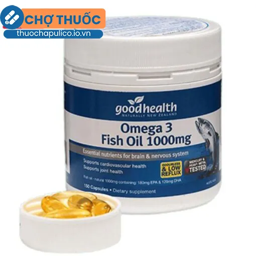 Omega 3 Fish Oil 1000mg Goodhealth