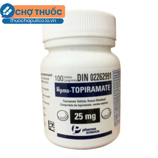 Pms-Topiramate 25mg