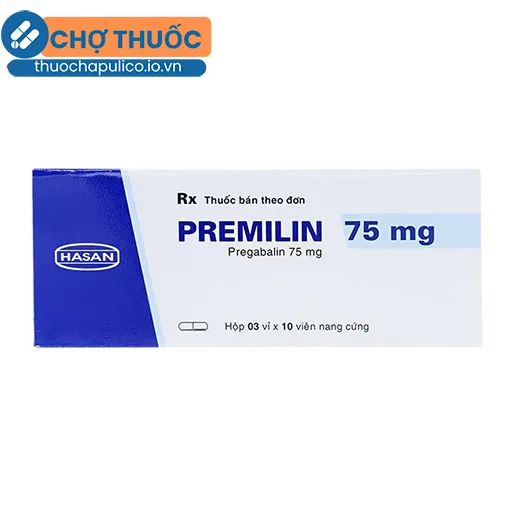 Premilin 75mg (Hộp 30 viên)