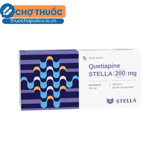 Quetiapine Stella 200mg