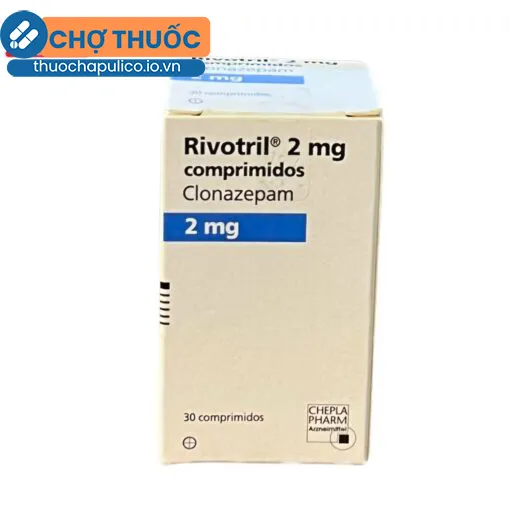 Rivotril 2mg Comprimidos Cheplapharm