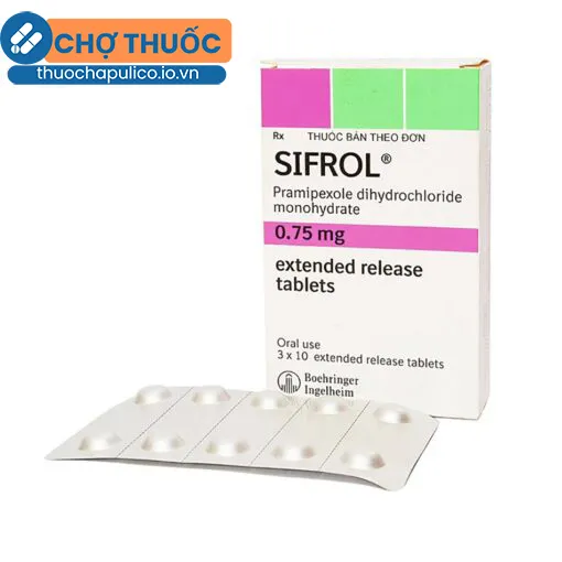 Sifrol 0,75mg