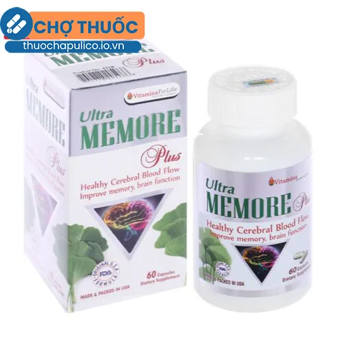 Ultra Memore Plus 60 viên